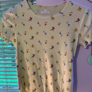 Hollister scoop neck baby tee